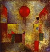 Paul Klee Red Balloon oil